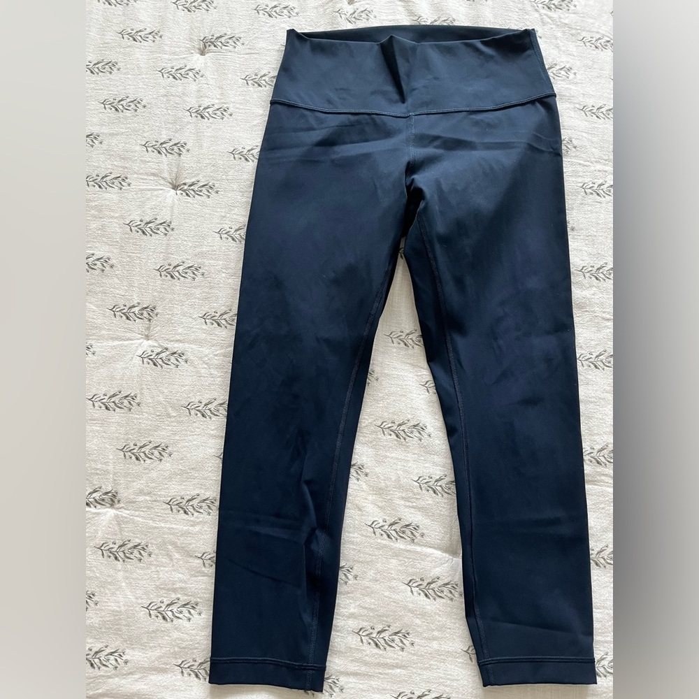 Lululemon Wundur Under High Rise Crop-23” True Navy